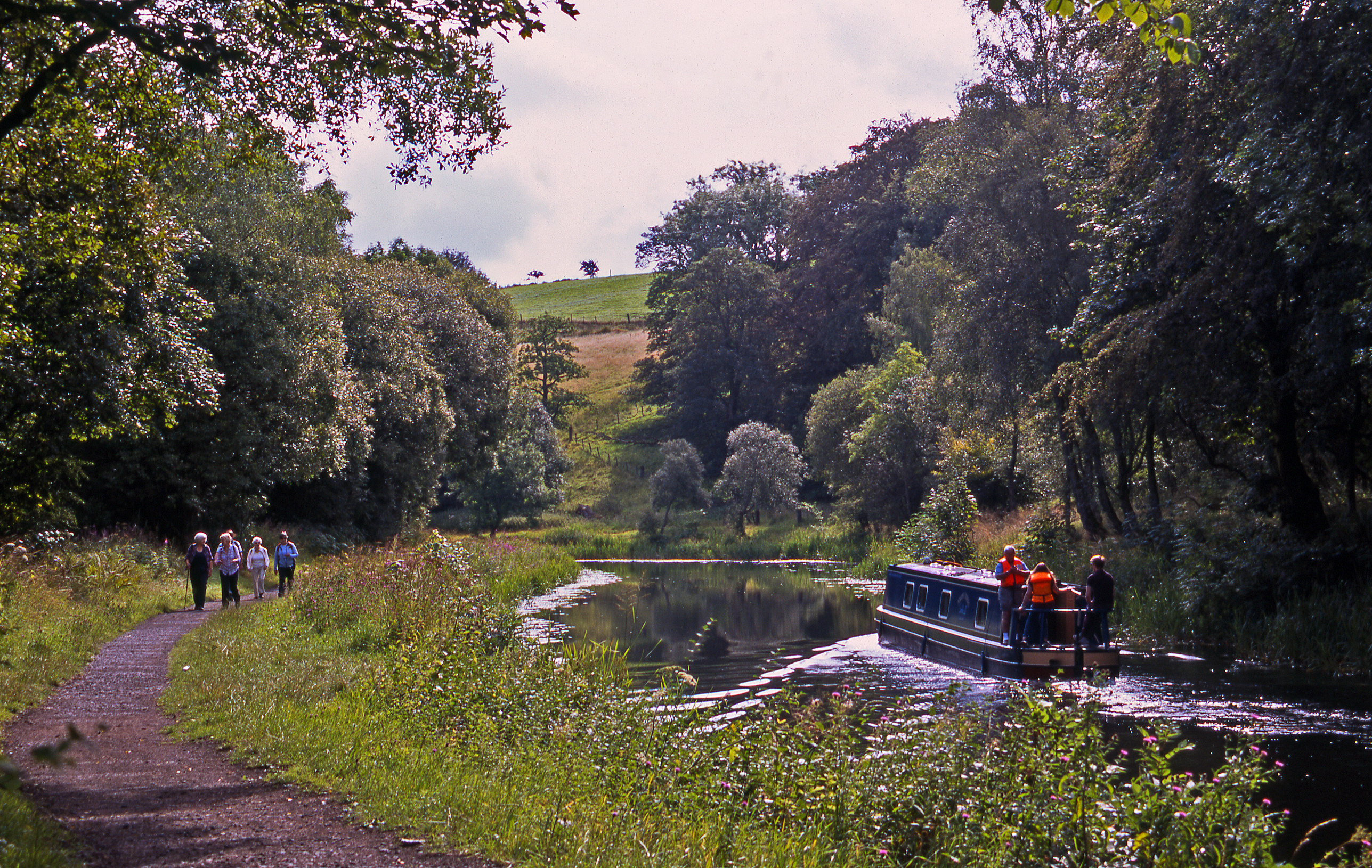 The Forth and Clyde Canal between Kilsyth and Twechar - Hamish Brown