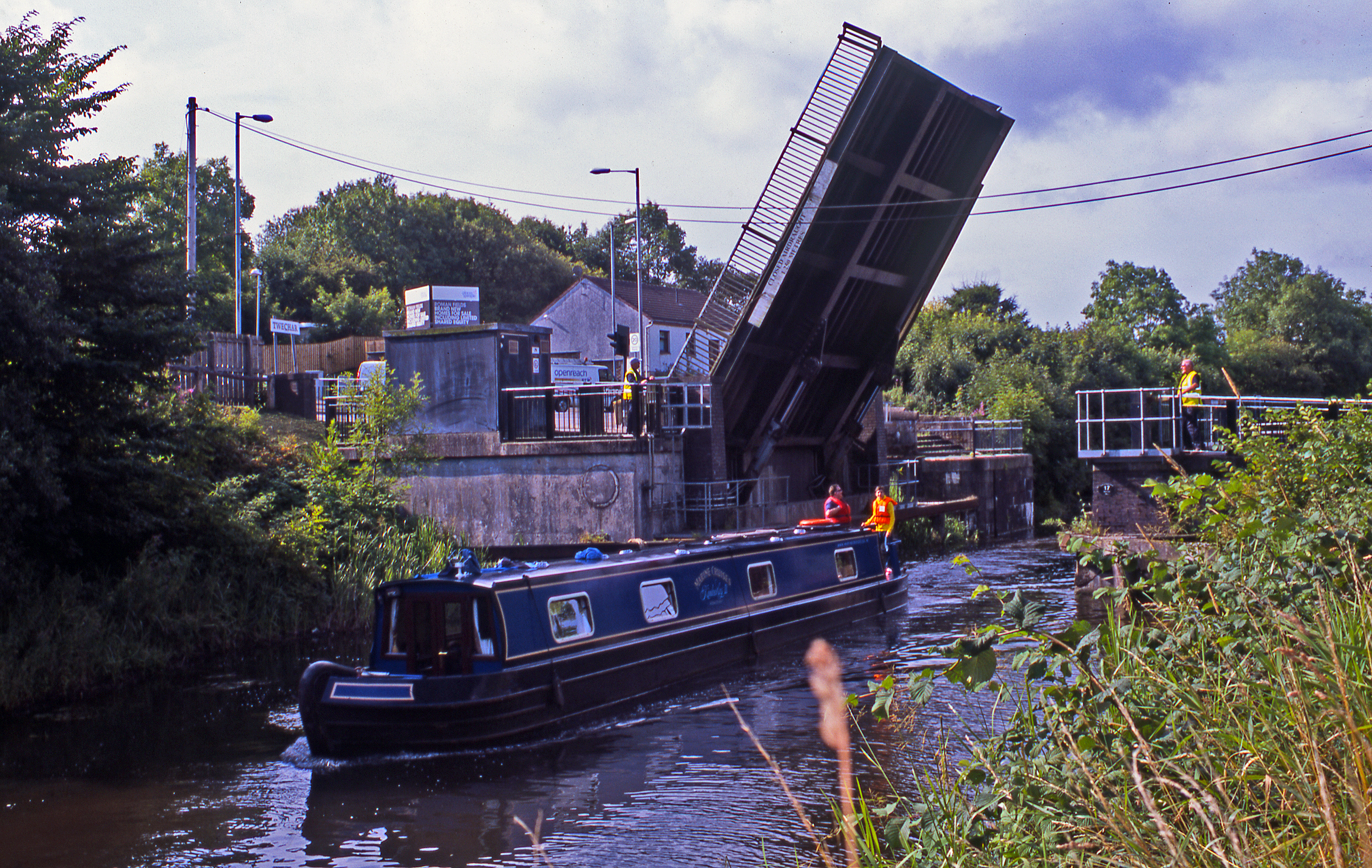 Twechar Lifting Bridge on the Forth and Clyde Canal - Hamish Brown