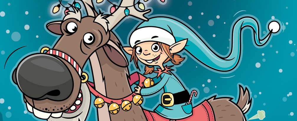 Elma the Elf and the Tinsel-Tastic Sled Zeppelin